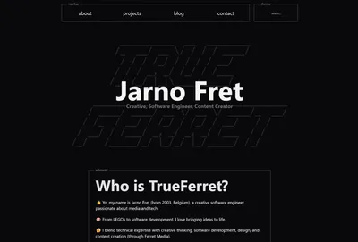 Thumbnail for Portfolio Website